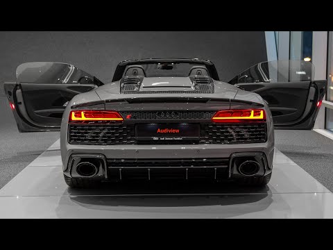 2023 Audi R8 Spyder V10 performance quattro (620hp) - Interior and Exterior Details