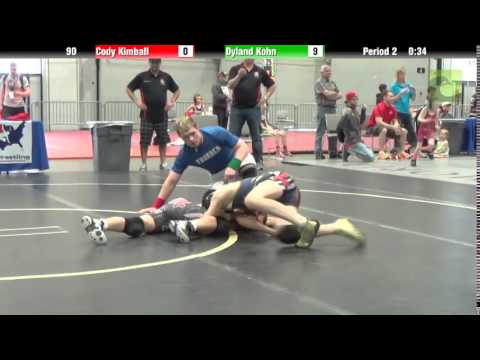 NOVICE 90 - Cody Kimball vs. Dyland Kohn