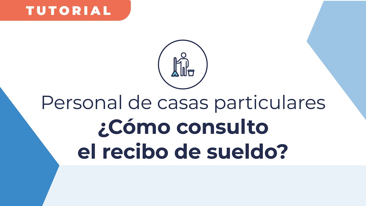 Personal de casas particulares: ¿Cómo consulto el recibo de sueldo?