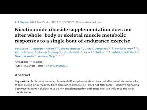 Is Nicotinamide Riboside BAD For Exercise?