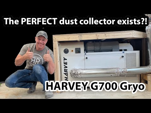 New Shop Tool: Harvey G700 Dust Processor Install and Review