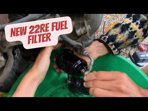 22re Fuel Filter Replacement
