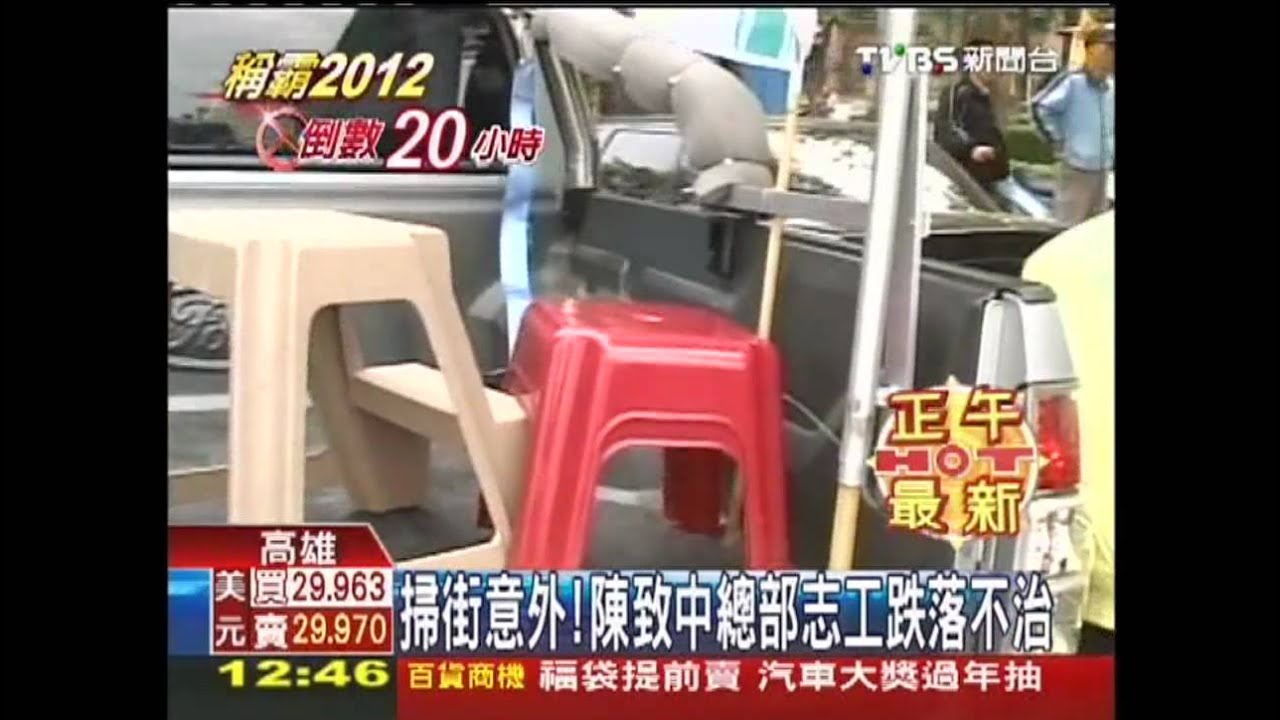 沒上安全鎖！　陳致中志工跌落車身亡