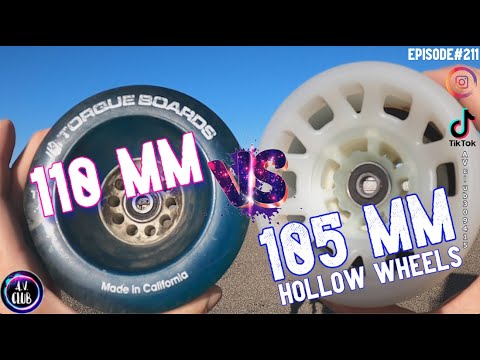 110 mm TORQUEBOARD vs 105 mm HOLLOW WHEELS | EPISODE#211