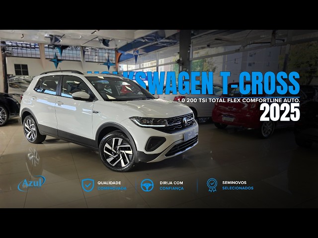 Vídeo VOLKSWAGEN T-CROSS 1.0 200 TSI TOTAL FLEX COMFORTLINE AUTOMÁTICO