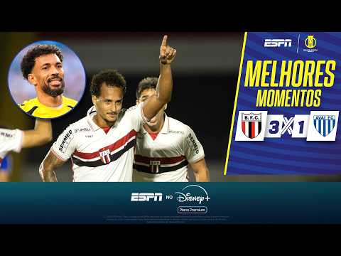 Gols e melhores lances de Botafogo-SP x Avaí