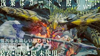 【MHWilds】歴戦王レダウ ランス 装衣閃光罠無し討伐 12分