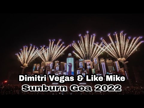 Dimitri Vegas  & Like Mike Sunburn Goa 30 Dec 2022 Full Video