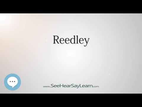 Reedley (How to Pronounce Cities of the World)💬⭐🌍✅