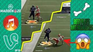 Best Madden 20 Highlights and Plays Ep 33! (Madden 20 Vine Compilation) W Beat Drop Songs