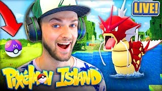 SHINY EVOLUTION (+ MASTER BALL SECRET!)  - Pixelmon Island #5 w/ Ali-A