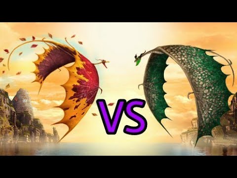 Stoneslice VS Axewing - The Battle of Timberjacks - Dragons:Rise of Berk