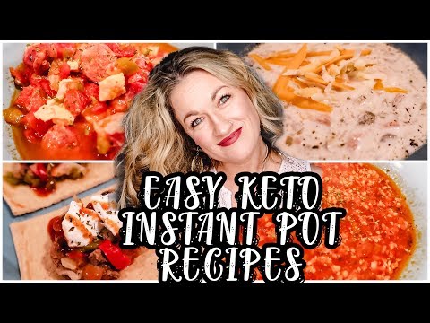 WHAT'S FOR DINNER ON KETO? | EASY KETO INSTANT POT RECIPES | Suz and The Crew