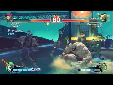 SSF4: Tokido (Akuma) VS Myxomatosis (Zangief)