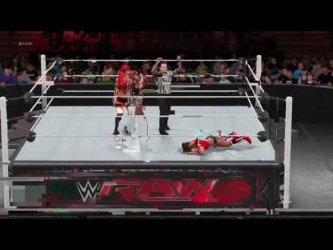 WWE 2K17 - Women's Championship Tournament  // Final //  Eva Marie vs Nikki Bella