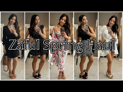 Spring Affordable Clothing HAUL & Try-On Featuring @Zaful-live #over40 #over50 #summer2022