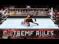WWE 2K15 AJ Lee Tamina Snuka Vs The Bella Twins