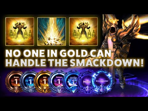 Tyrael Sanctification - NOONE IN GOLD CAN HANDLE THE SMACKDOWN! - Bronze 2 Grandmaster S2 2022