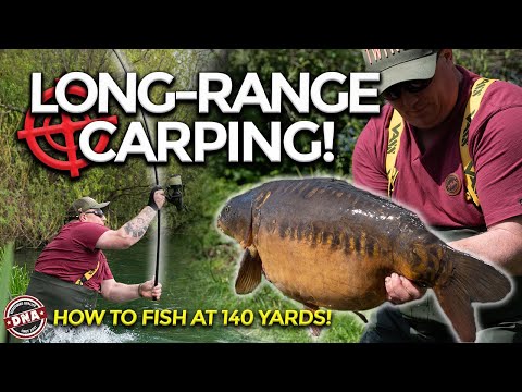 HOW TO FISH AT 140 YARDS WITH A1 PITS MASTER! LONG-RANGE CARPING | DNA BAITS | CARP FISHING