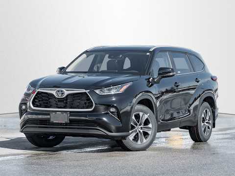 2026 Toyota Highlander Hybrid XLE AWD in Midnight Black Metallic for sale at Jackson's Toyota in Barrie, ON