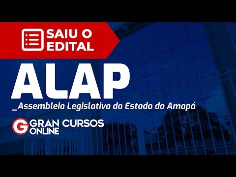 Concurso ALAP – Saiu o edital!