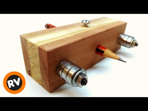 🔴➡️ MUY FÁCIL ✔️ BUSCADOR de CENTROS para CARPINTERÍA - Herramientas CASERAS // Make a center finder