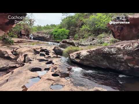 PARAÚNA GOIÁS, PROJETO VISÃO AÉREA - CACHOEIRA DO SONHO.