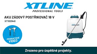 XTLINE Aku zádový postřikovač 18V