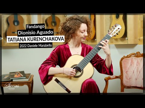 Tatiana Kurenchakova plays Fandango by Dionisio Aguado on a 2022 Daniele Marrabello Classical Guitar