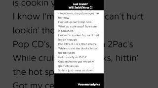 Just Cruisin’ Will Smith [Verse 2]