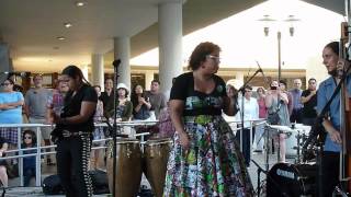 Cuchara - - La Santa Cecilia live at Make Music Pasadena Festival - 6/16/12