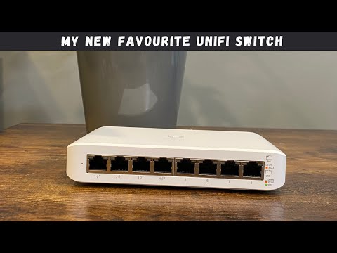 8 port L2 Managable POE switch Ubiquiti Poe Switch USW-LITE-8 POE  Wall mountable