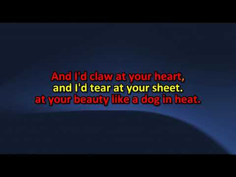 I'm Your Man   Leonard Cohen Karaoke