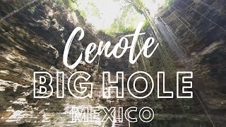 Large cenote in the Mayan Riviera, Mexico #cancun #cenote