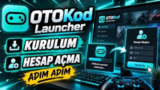 OTOKod Launcher nasıl kurulur ve OTOKod hesabı nasıl açılır? | Öğretici 1 | #oyu