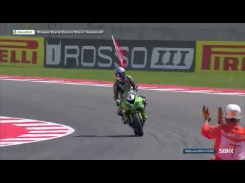 Pirelli Riviera di Rimini Round - WorldSSP winning celebration