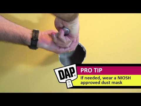 How to Do Easy Drywall Repair with DAP Presto Patch