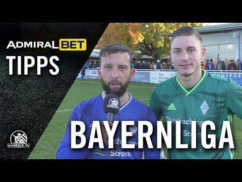 ADMIRAL-Tipps mit L -.M.-Wiesen und E.Caruso (beide FC Deisenhofen) - 17.Spieltag, Bayernliga Süd