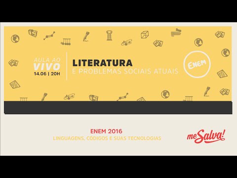 [AO VIVO - 20h] Me Salva! Literatura e Problemas Sociais Atuais