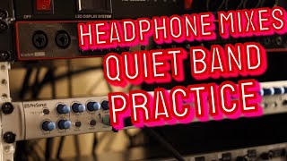 Video thumbnail for How to Rehearse Silently with HEADPHONES MONITORING SYSTEM | Budget Option Included! by Manual of Alternative Music