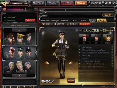 CrossFire: BUYING NYMPHS (VIP CHARACTER)