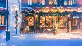 Cozy Winter Morning Ambience ☕ Snowy Morning Lofi To Start Your Cozy Day ☕ Lofi Coffee Shop