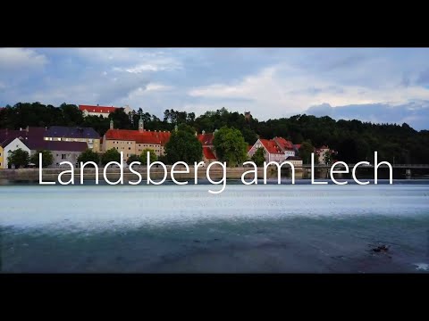 DJI MAVIC PRO 4K footage, Landsberg am Lech (Bayern, Deutschland)