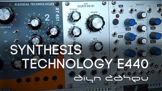 Video thumbnail for Synthesis Technology E440 VCF by SamiRabia Modular