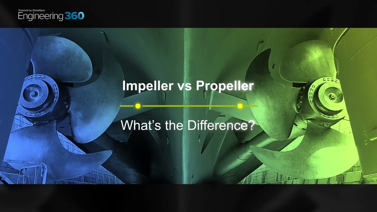 What is difference between impeller and propeller? Zandex