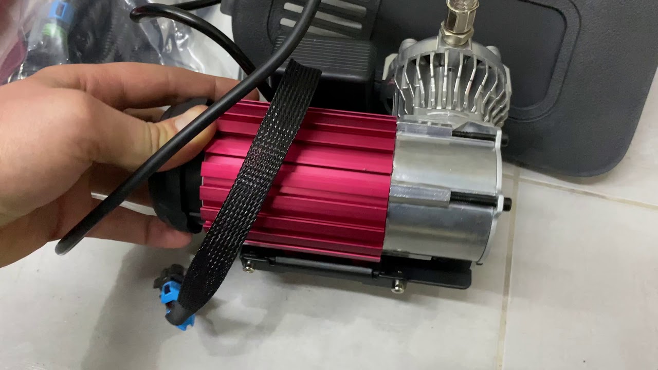 Набор для накачки шин (компрессор) Video 1