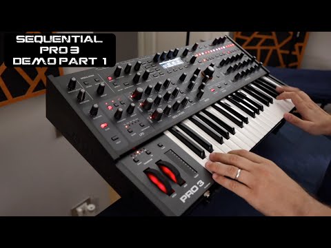 Sequential Pro3 Demo Part. 1 | No Talking |