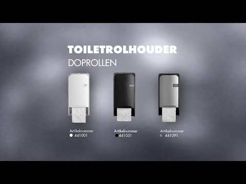Toiletpapierdispenser QuartzLine Q1 doprol duo wit 441001