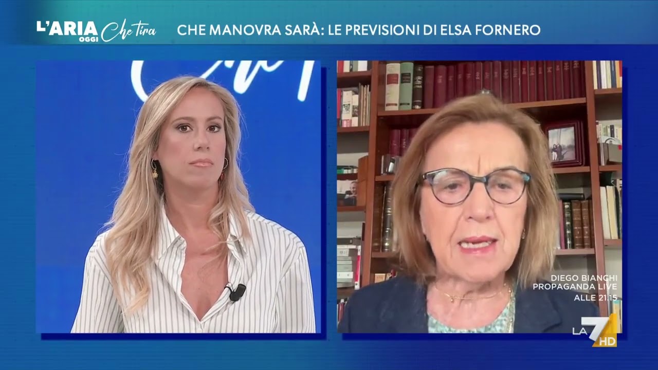 Proteste contro il caro vita, Elsa Fornero: "Il piano del governo è ambiguo, ci saranno ...