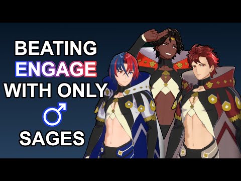 Beating FE Engage With Only Male Sages